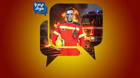 نقشه فرار از آتش با هوش مصنوعی