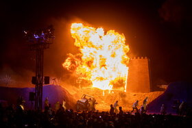 گزارش تصویری | نمایش میدانی «۱۸۰۰۱» - مشهد