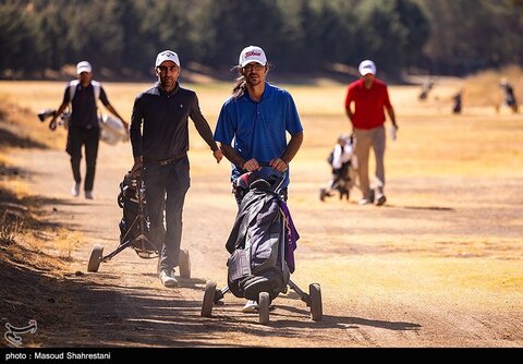 گزارش تصویری | مسابقات برترین‌های گلف کشور
