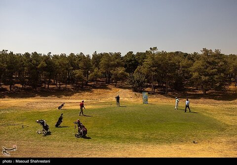 گزارش تصویری | مسابقات برترین‌های گلف کشور