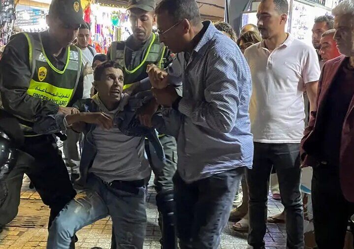 سرکوب تظاهرات ضددولتی در مراکش؛ ده‌ها معترض بازداشت شدند