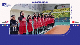 فیلم | سلام نظامی والیبالیست‌های ایران