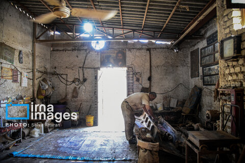 گزارش تصویری | مشاغل فراموش شده؛ «نمد مالی»