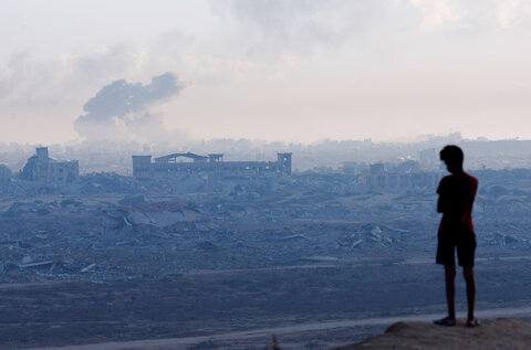 تصاویری از شهر غزه در بحبوحه تشدید حملات رژیم صهیونیستی