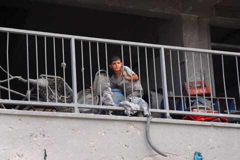 تصاویری از شهر غزه در بحبوحه تشدید حملات رژیم صهیونیستی