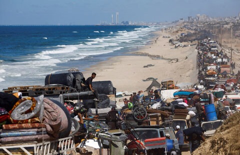 تصاویری از شهر غزه در بحبوحه تشدید حملات رژیم صهیونیستی