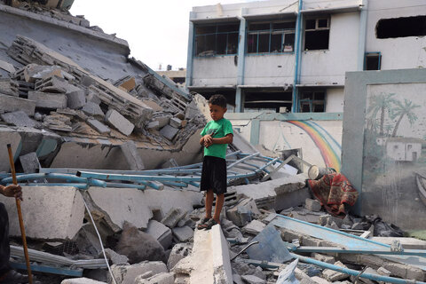 تصاویری از شهر غزه در بحبوحه تشدید حملات رژیم صهیونیستی