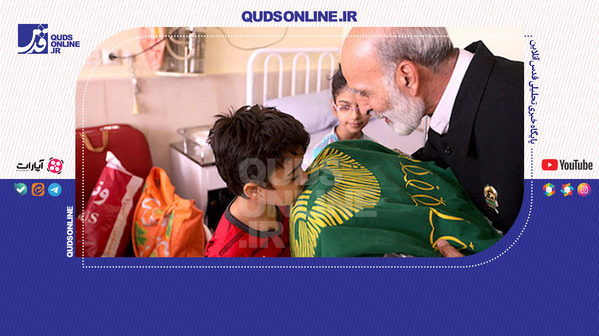 فیلم | کفشداران امام رضا(ع) به عیادت کودکان بیمار رفتند