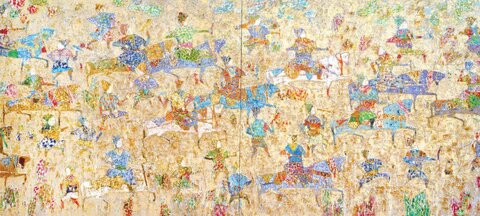 ثبت رکورد ۱۴۷ میلیاردی در بیستوچهارمین حراج تهران/ «شکار زمستان زرفام» رکورد زد