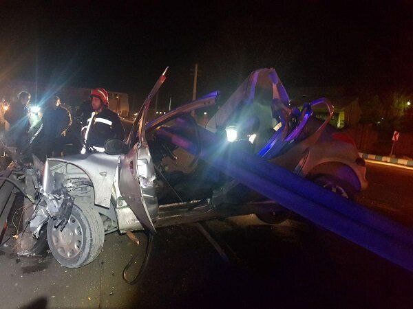 تصادف زنجیره ای ۱۲ خودرو در محور  گلوگاه - بهشهر ۷ مصدوم داشت