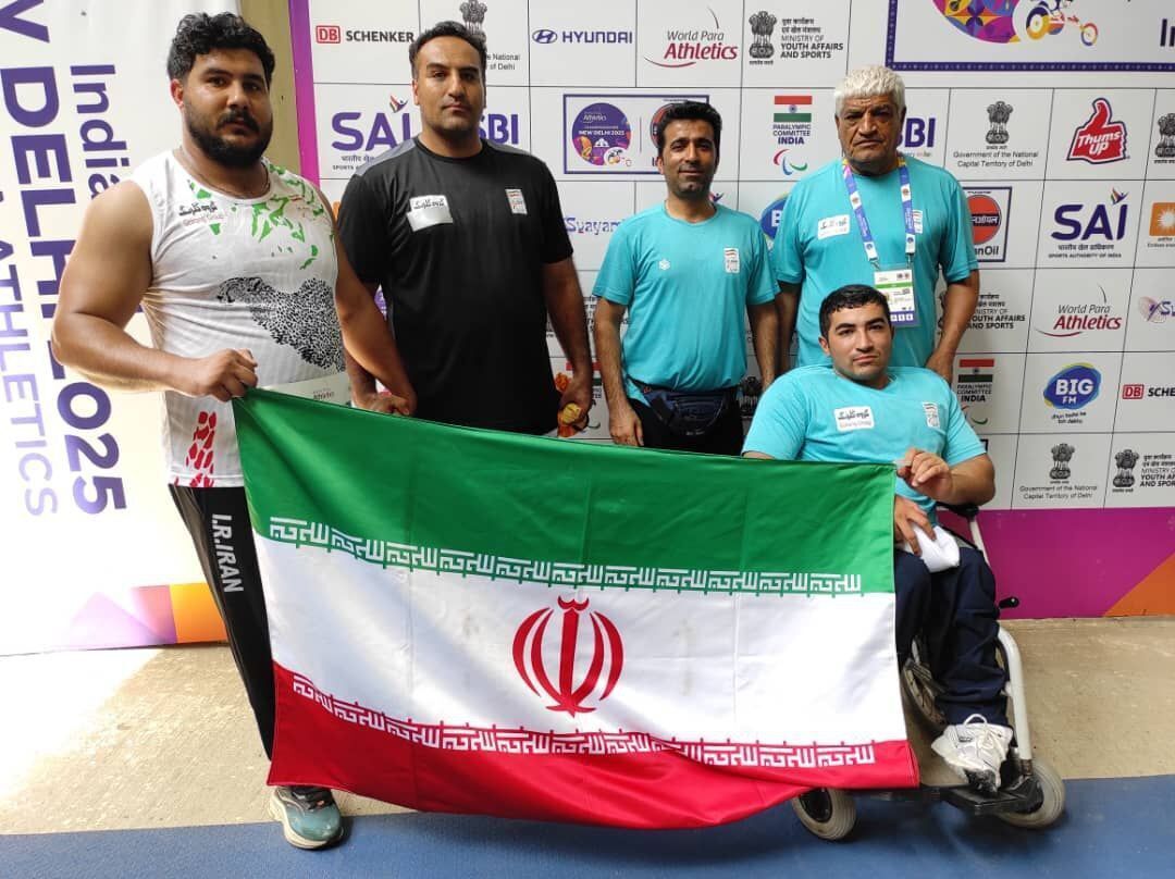 عملکرد درخشان پارادوومیدانی ایران در رقابت‌های جهانی/ رکوردشکنی مسافران هند