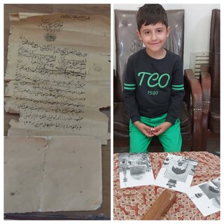 اهدای سند تاریخی ۱۱۰ساله به کتابخانه رضوی / کودکی که واقف شد