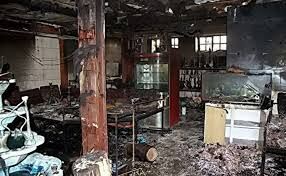 حریق یک سفره خانه سنتی در تهران