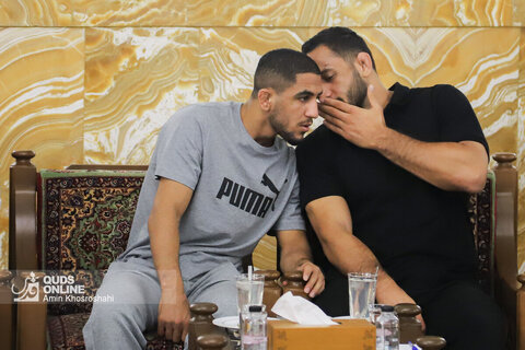 گزارش تصویری | دیدار اعضای تیم‌های ملی کشتی آزاد و فرنگی با تولیت آستان قدس رضوی