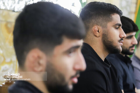 گزارش تصویری | دیدار اعضای تیم‌های ملی کشتی آزاد و فرنگی با تولیت آستان قدس رضوی