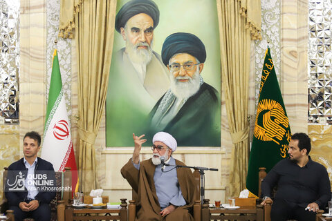 گزارش تصویری | دیدار اعضای تیم‌های ملی کشتی آزاد و فرنگی با تولیت آستان قدس رضوی