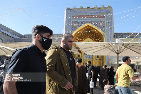 گزارش تصویری | دیدار اعضای تیم‌های ملی کشتی آزاد و فرنگی با تولیت آستان قدس رضوی