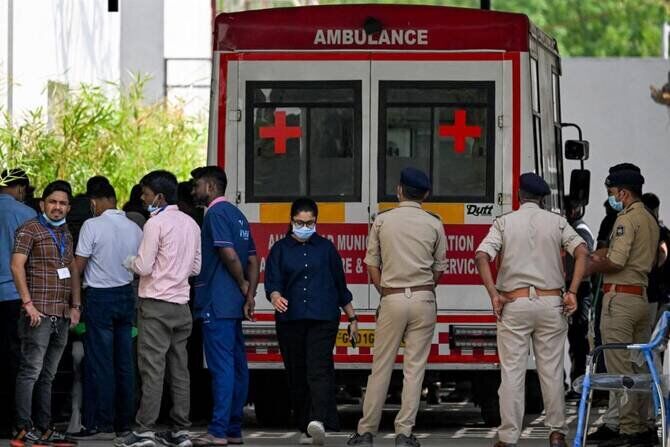 آتش‌سوزی در بیمارستانی در هند؛ ۶ بیمار جان باختند