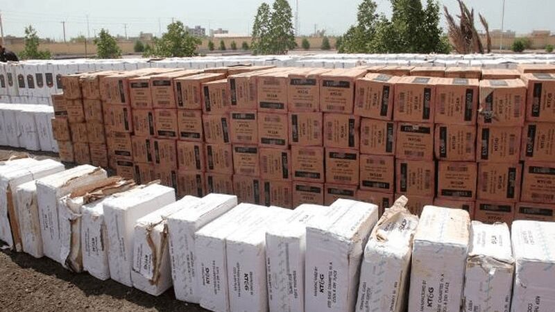 جریمه ۱۶۹ میلیارد تومانی قاچاقچی کالا در عسلویه