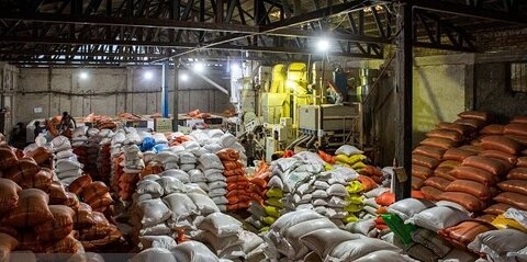 کشف بیش از ۱۰۰ تن کالای یارانه‌ای احتکارشده در دهگلان