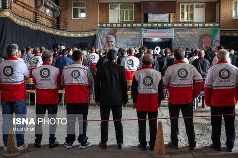 گزارش تصویری | تشییع پیکر شهدای خلبان سانحه هوایی اشترانکوه