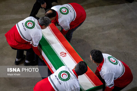 گزارش تصویری | تشییع پیکر شهدای خلبان سانحه هوایی اشترانکوه