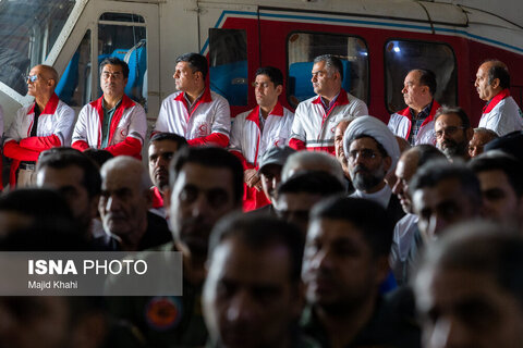 گزارش تصویری | تشییع پیکر شهدای خلبان سانحه هوایی اشترانکوه