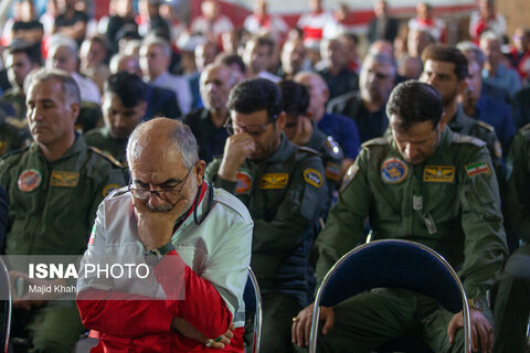 گزارش تصویری | تشییع پیکر شهدای خلبان سانحه هوایی اشترانکوه