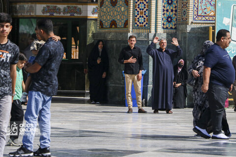گزارش تصویری | سلام آقا