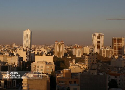تصاویری از آلودگی هوای مشهد