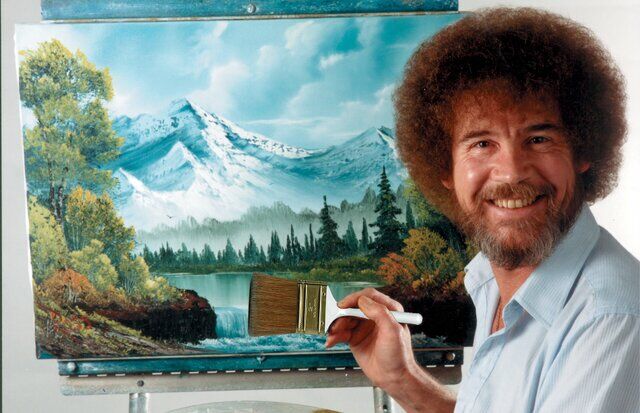 حراج ۳۰ تابلوی باب راس برای نجات تلویزیون آمریکا