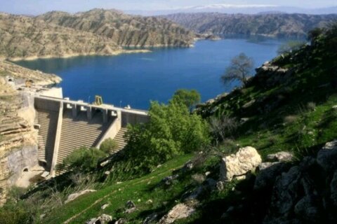 ۷۰ درصد گنجایش آبی سد کوثر گچساران پر است