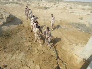 لو رفتن لوله کشی سه کیلومتری قاچاقچیان سوخت در میناب