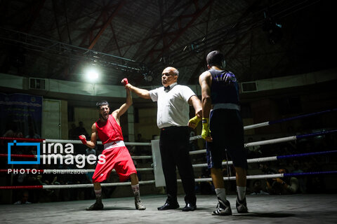 تصاویری از فینال لیگ برتر بوکس