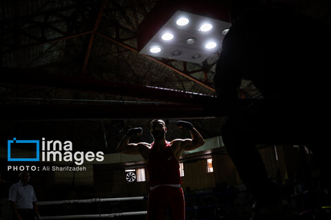 تصاویری از فینال لیگ برتر بوکس