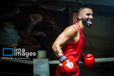 تصاویری از فینال لیگ برتر بوکس