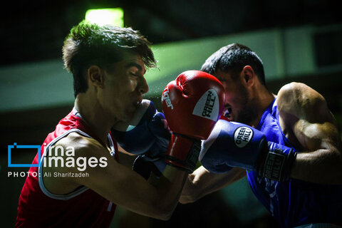 تصاویری از فینال لیگ برتر بوکس