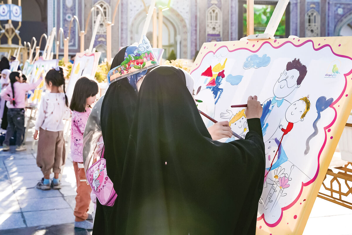 در آغوش امام مهربانی‌ها