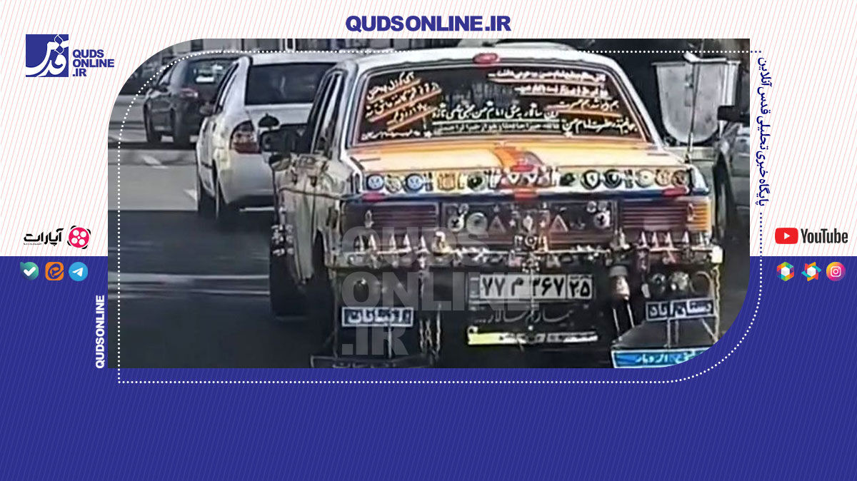 فیلم | شمایل عجیب یک پیکان در تبریز جلب‌توجه کرد