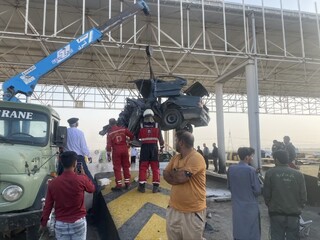 ۳ کشته و ۷ مصدوم در تصادف پژو در مشهد