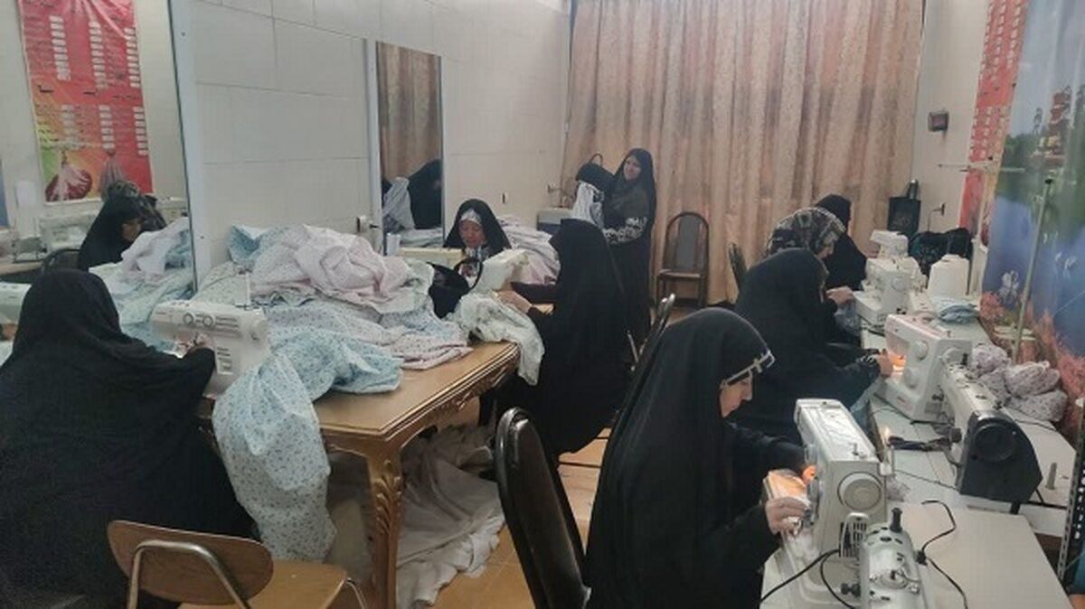 خدمت‌رسانی بی‌وقفه بانوان رضوی در کرمان