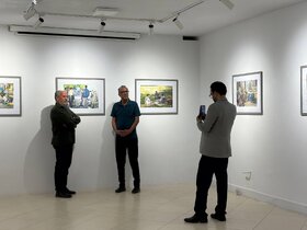 روایت شرم و انتظار بر بوم زندگی / نگاهی به نمایشگاه نقاشی سعید بابایی در نگارخانه رادین