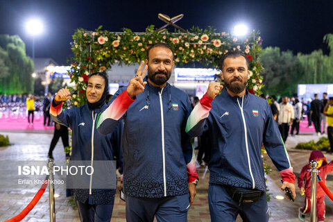 بدرقه کاروان اعزامی ایران به بحرین و ریاض