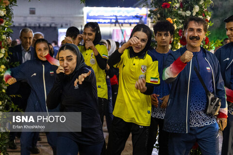 بدرقه کاروان اعزامی ایران به بحرین و ریاض