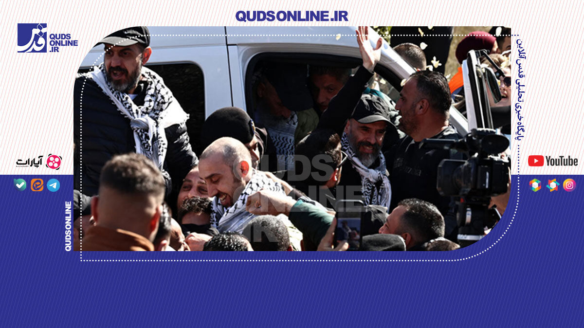 فیلم | استقبال مردم در رام الله از اسرای فلسطینی