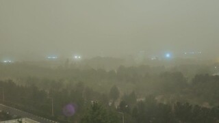 باد شدید با سرعت ۷۹ کیلومتر در ساعت گلستان را در نوردید