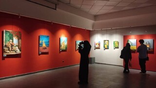 برپایی نمایشگاه گروهی نقاشی «سرا» در نگارخانه رضوان/ جست‌وجویی عمیق در زندگی میان رنگ‌ها