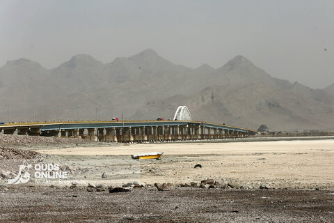 جدیدترین تصاویر از کویر نمک ارومیه