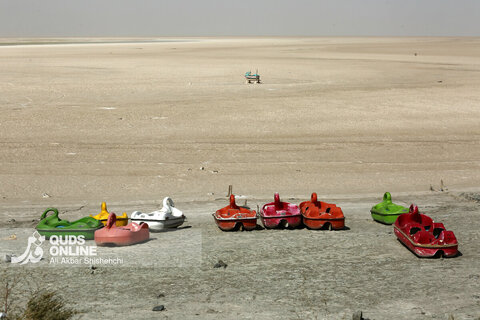 جدیدترین تصاویر از کویر نمک ارومیه