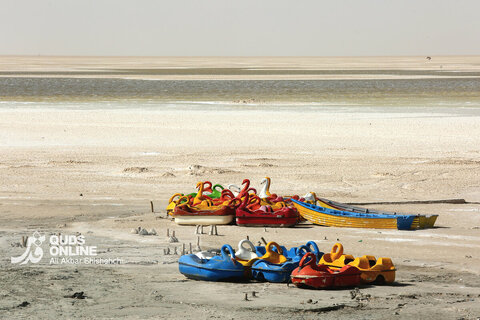 جدیدترین تصاویر از کویر نمک ارومیه